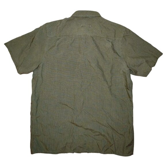 The North Face Short Sleeve Button-Up Shirt Men's - Size M - Green - Picture 2 of 8